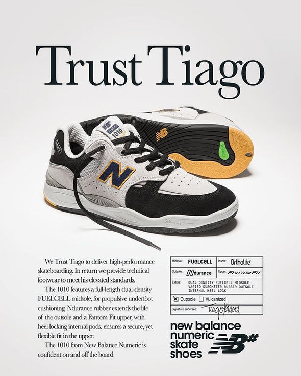 New Blance Numeric Tiago Lemos NM1010 Skate Shoes