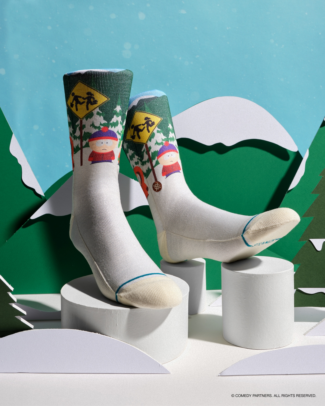 South Park X Stance Bus Stop Crew Socks