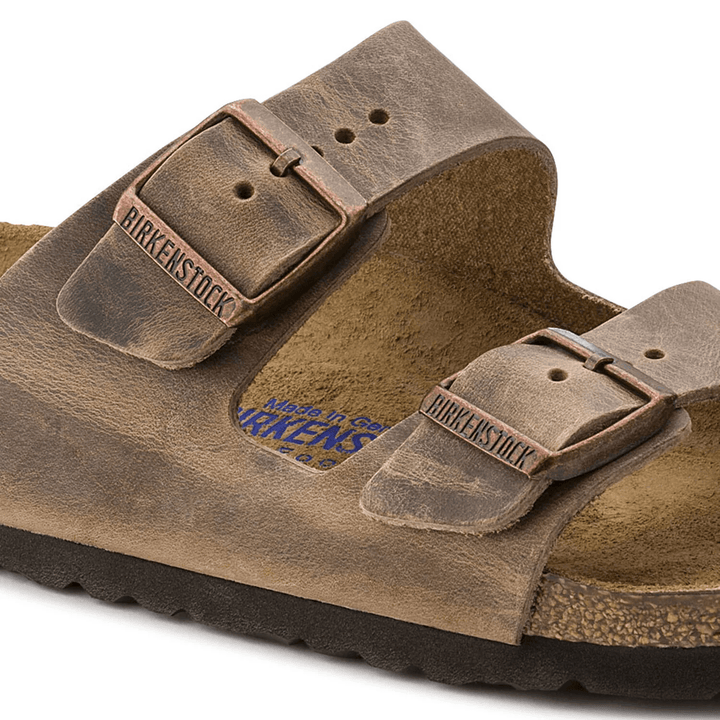 Birkenstock Arizona Soft Footbed Oiled Nubuck Leather Regular Fit Unisex Sandals - Mainland Skate & Surf