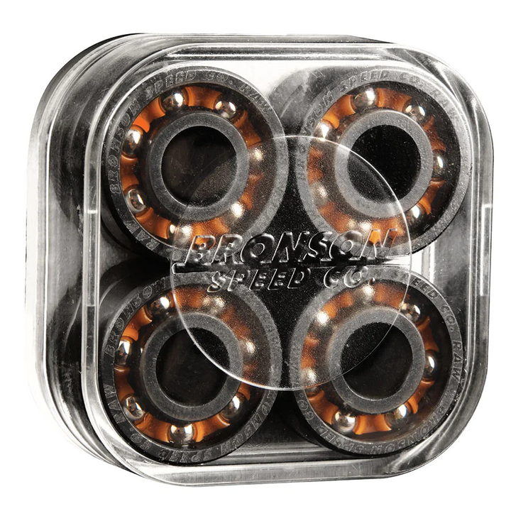 Bronson Speed Co. Raw Skateboard Bearings