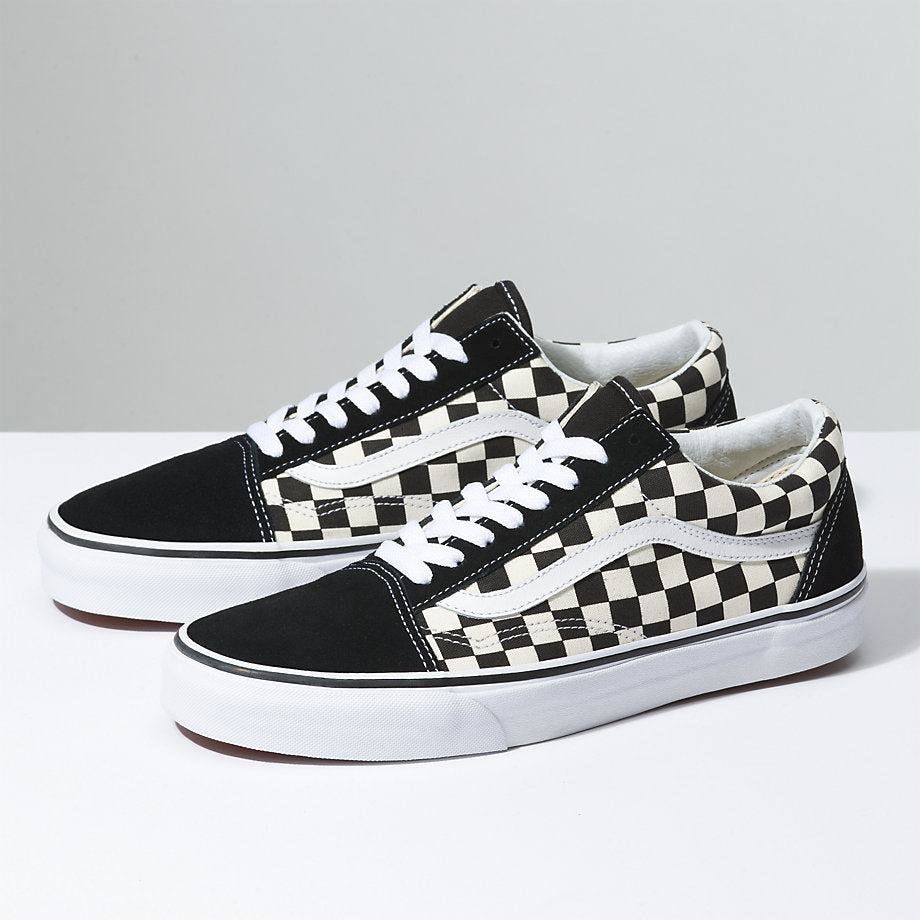 Vans Kids Primary Check Old Skool Shoes - Mainland Skate & Surf