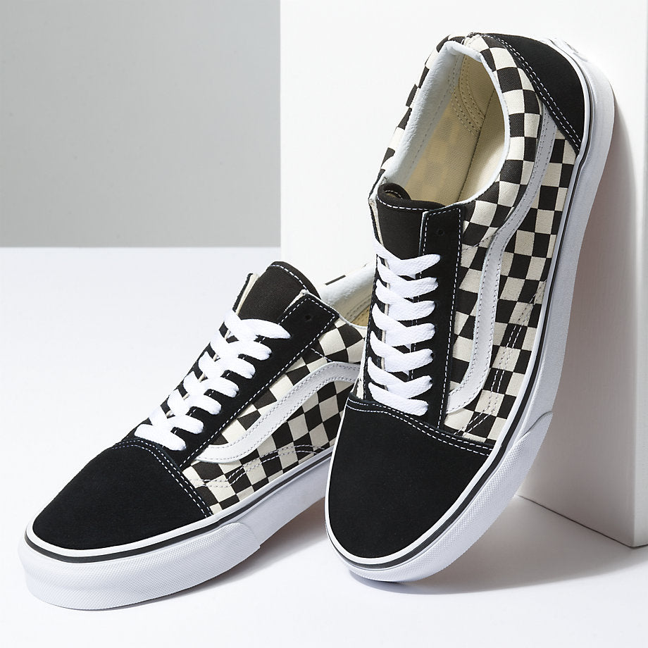 Vans Kids Primary Check Old Skool Shoes - Mainland Skate & Surf