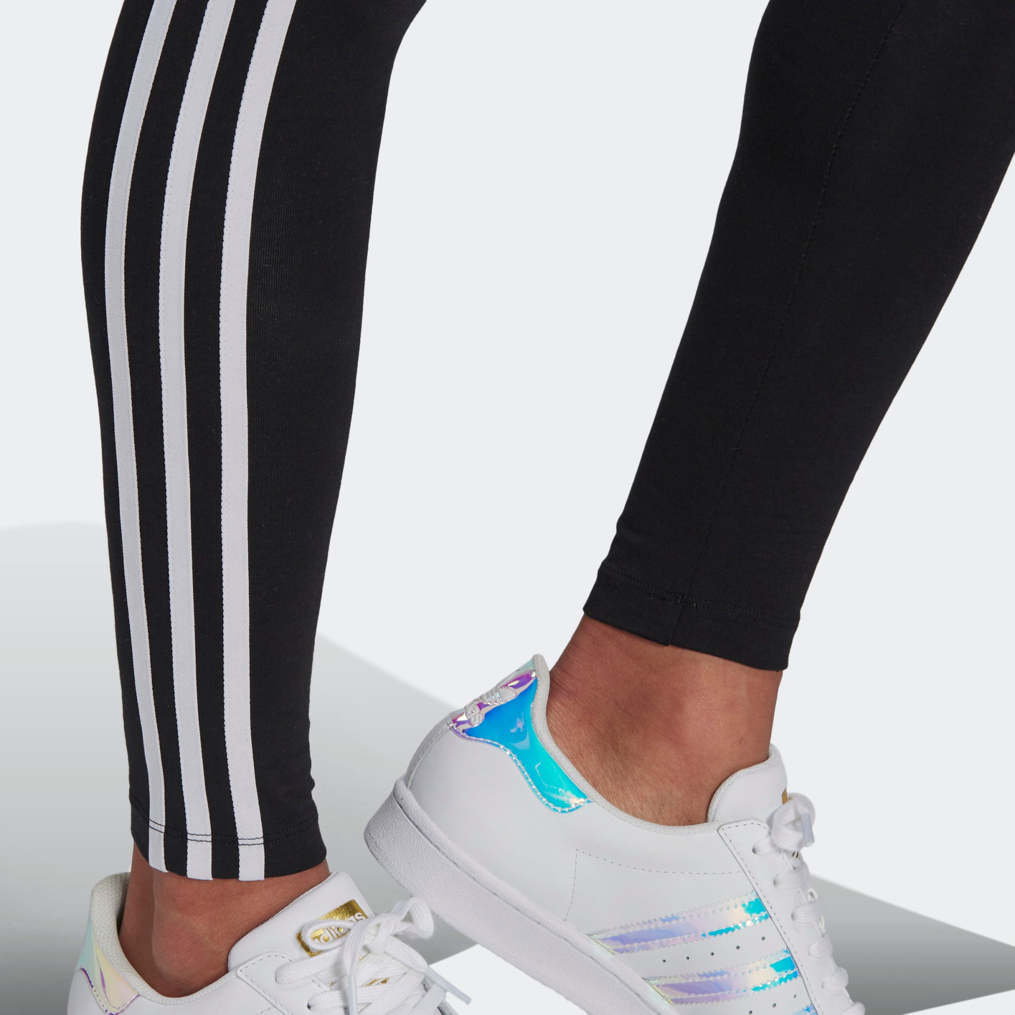 Adidas Kids Adicolor 3-Stripes Cotton Leggings - Farfetch