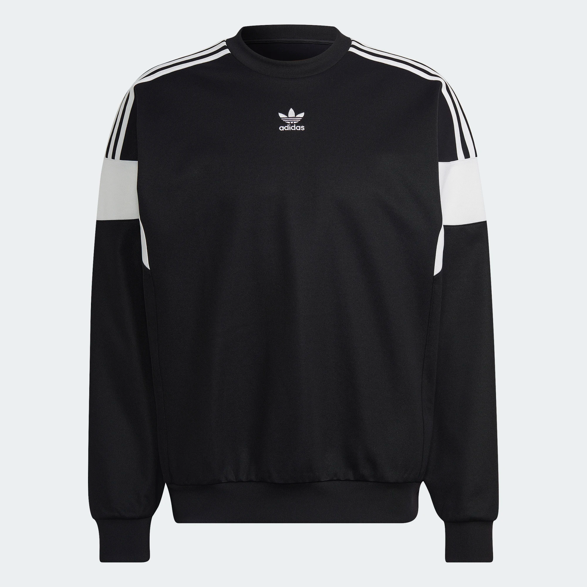 Adidas sweatshirt best sale white and black