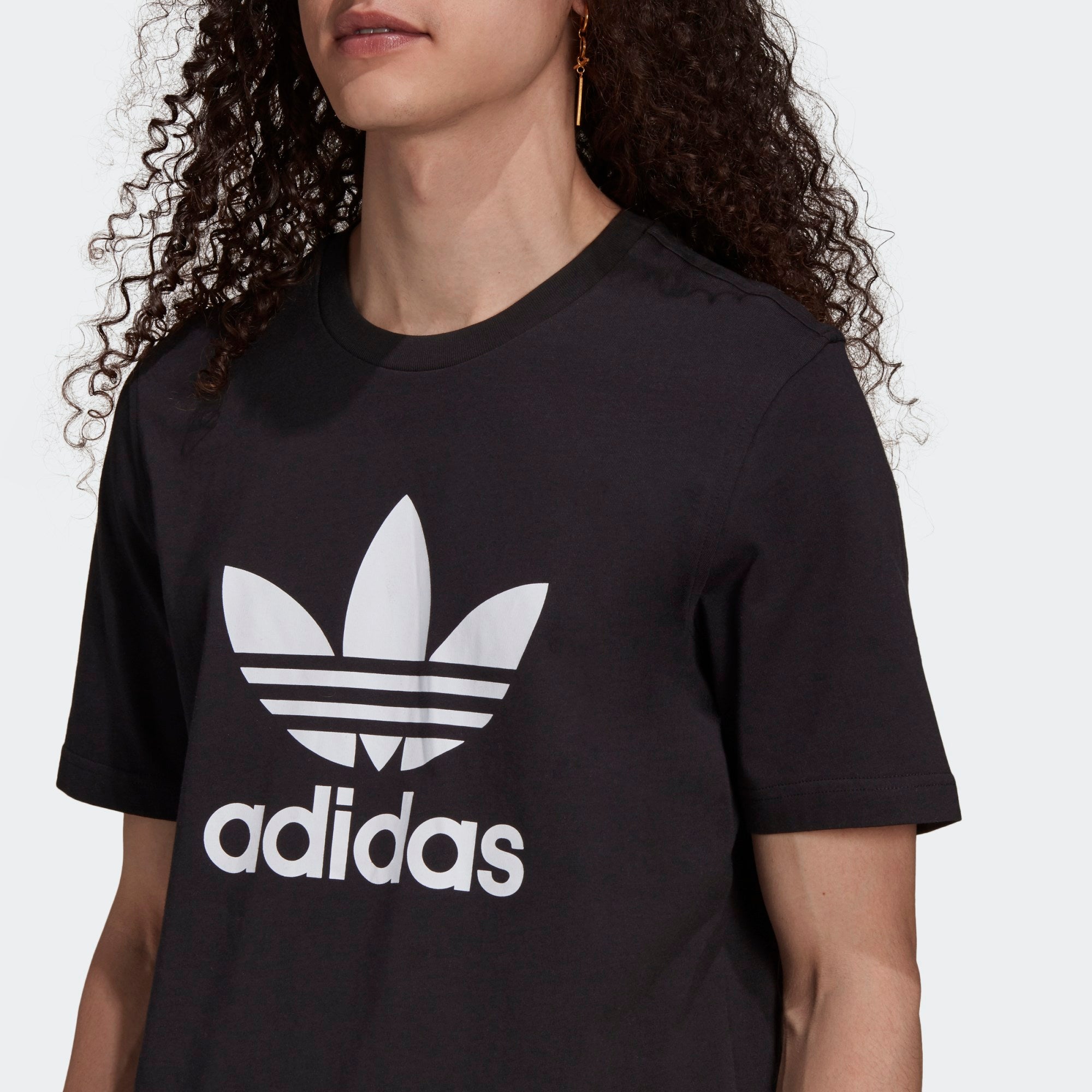 Adidas womens trefoil tee best sale