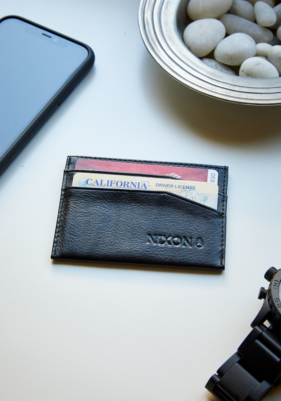 Nixon Flaco Leather Card Wallet