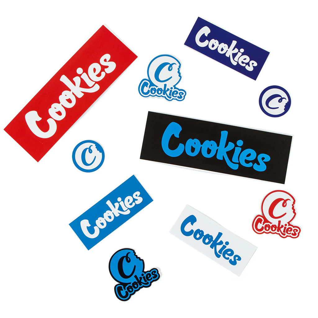 Cookies Assorted Stickers - 5 Pack (Colors Vary)– Mainland Skate & Surf