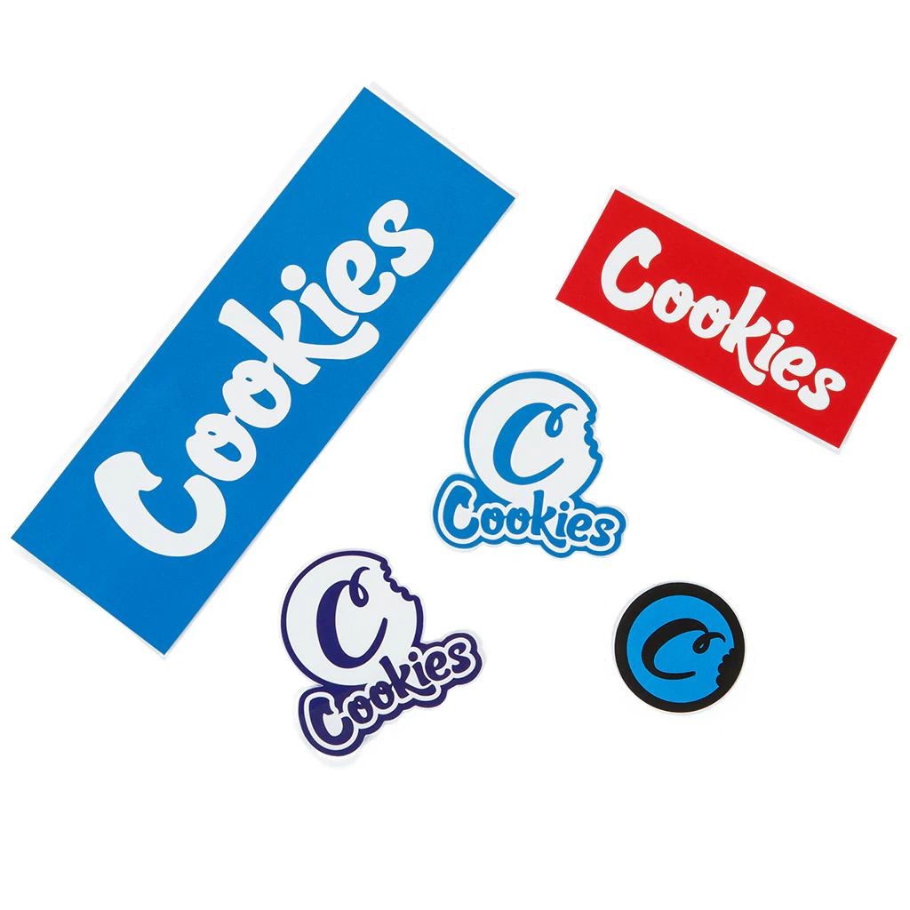 Cookies Assorted Stickers - 5 Pack (Colors Vary)– Mainland Skate
