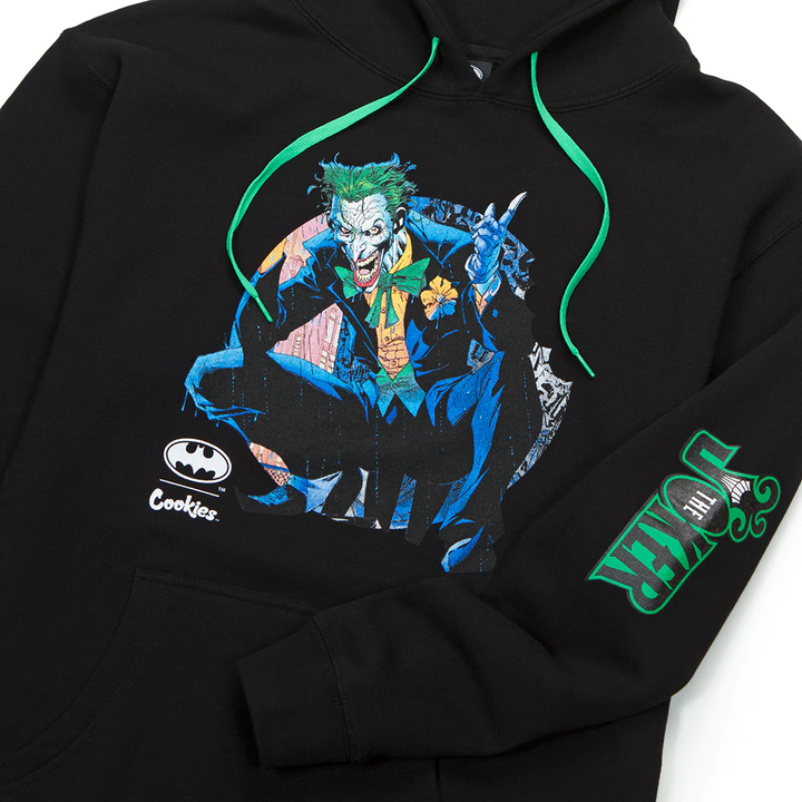 Cookies X Official Batman Jack Napier aka The Joker Fleece Hoodie