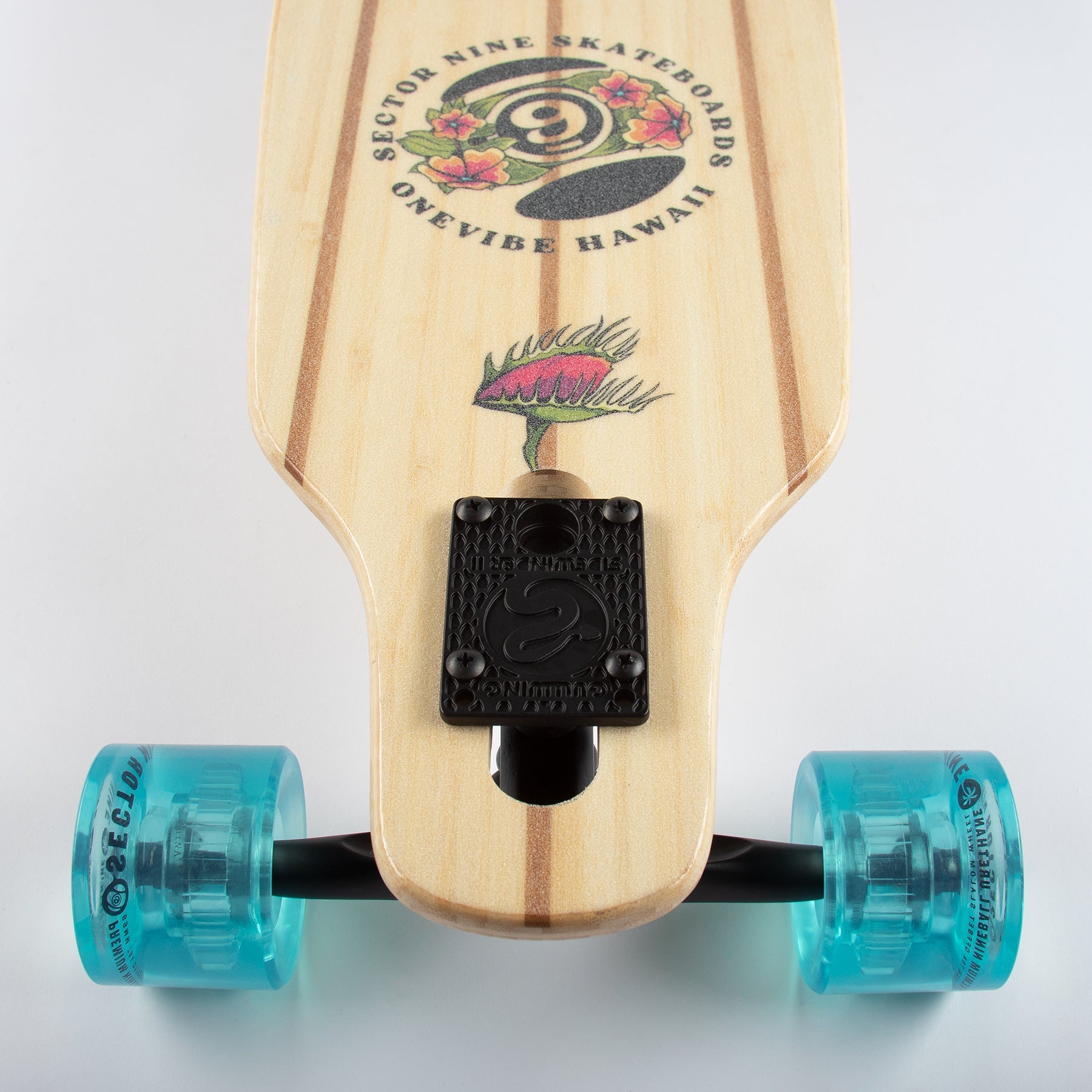 SECTOR9 LONGBOARD FRACTAL FLORAカービングバンブー-