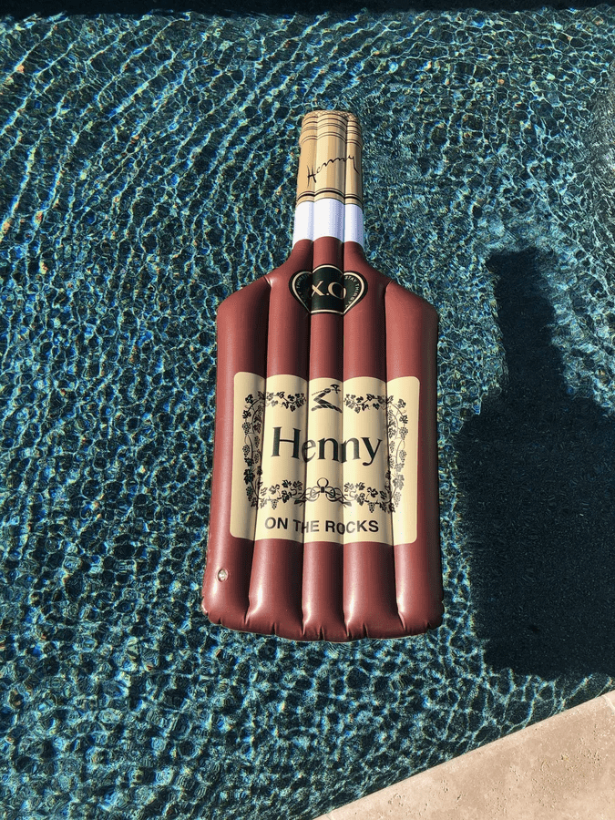 Henny Apparel 8FT Inflatable Bottle Pool Float - Mainland Skate & Surf