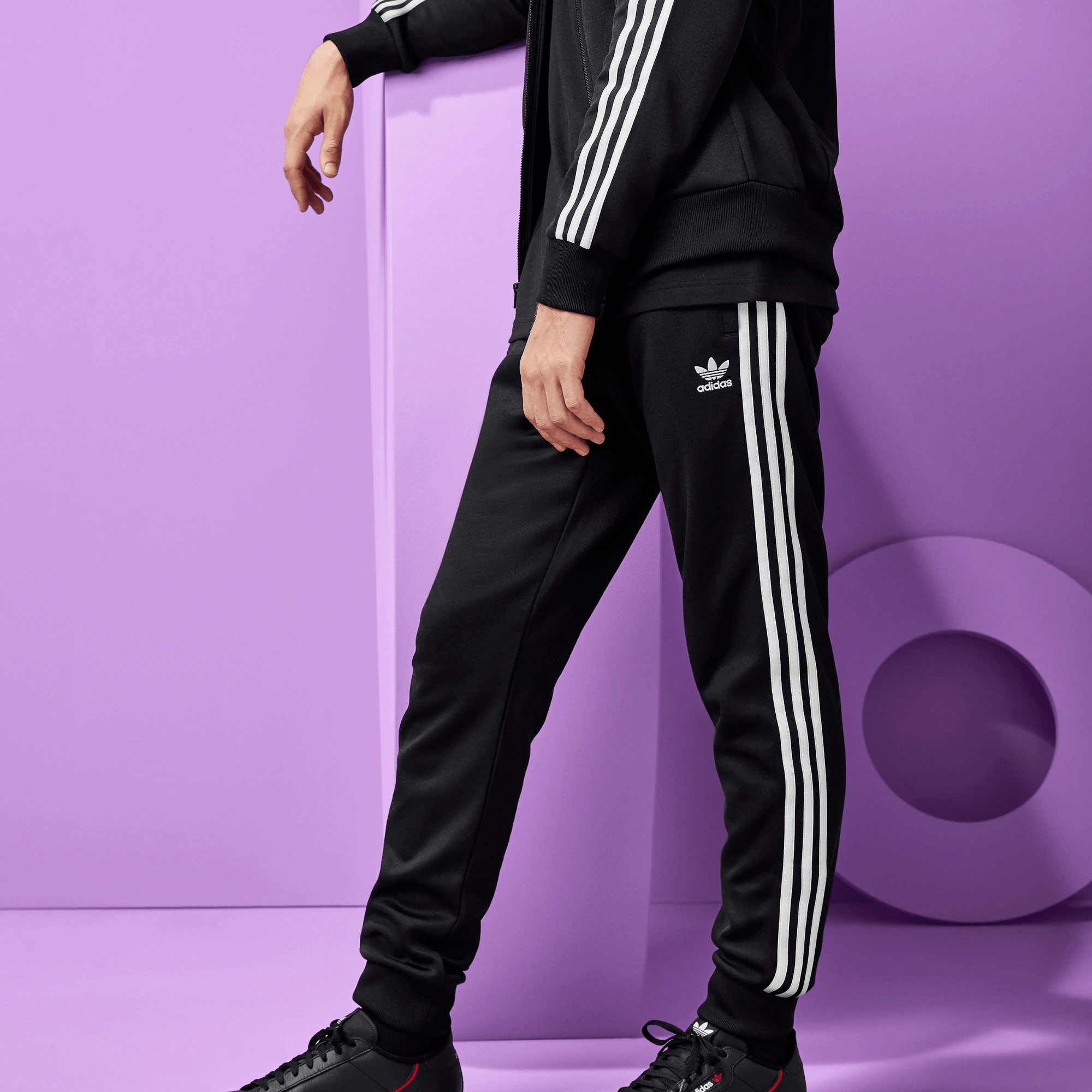 Adidas Must Have 3 Stripes Pants - Size Asian Medium & Large Triple Black  Colorway, Men's Fashion, Bottoms, Joggers on Carousell