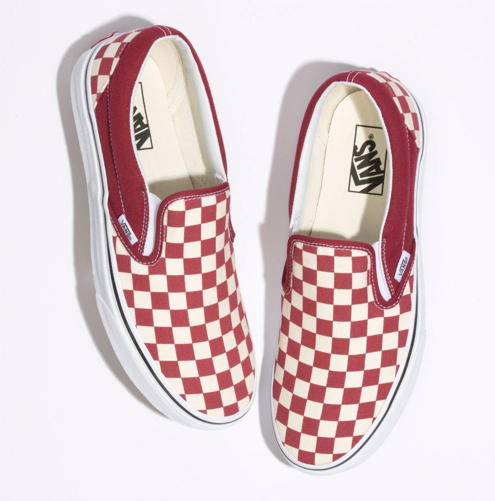 Classic red checkered vans Clearance