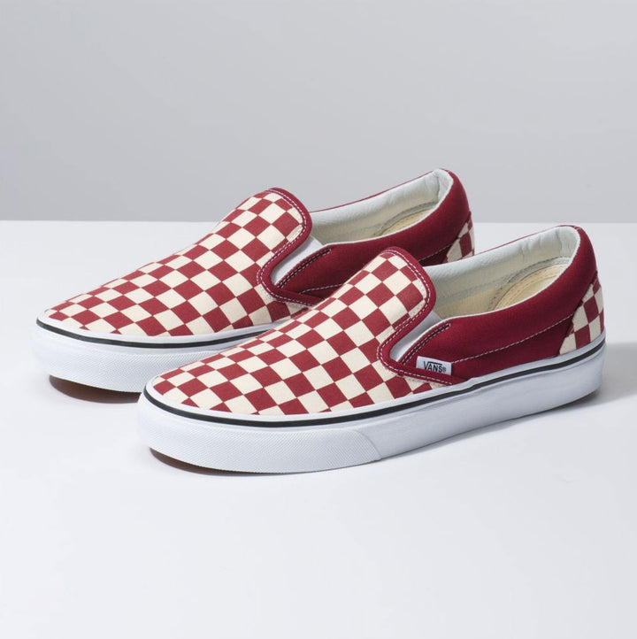 Vans Classic Checkerboard Slip-On Shoes - Mainland Skate & Surf