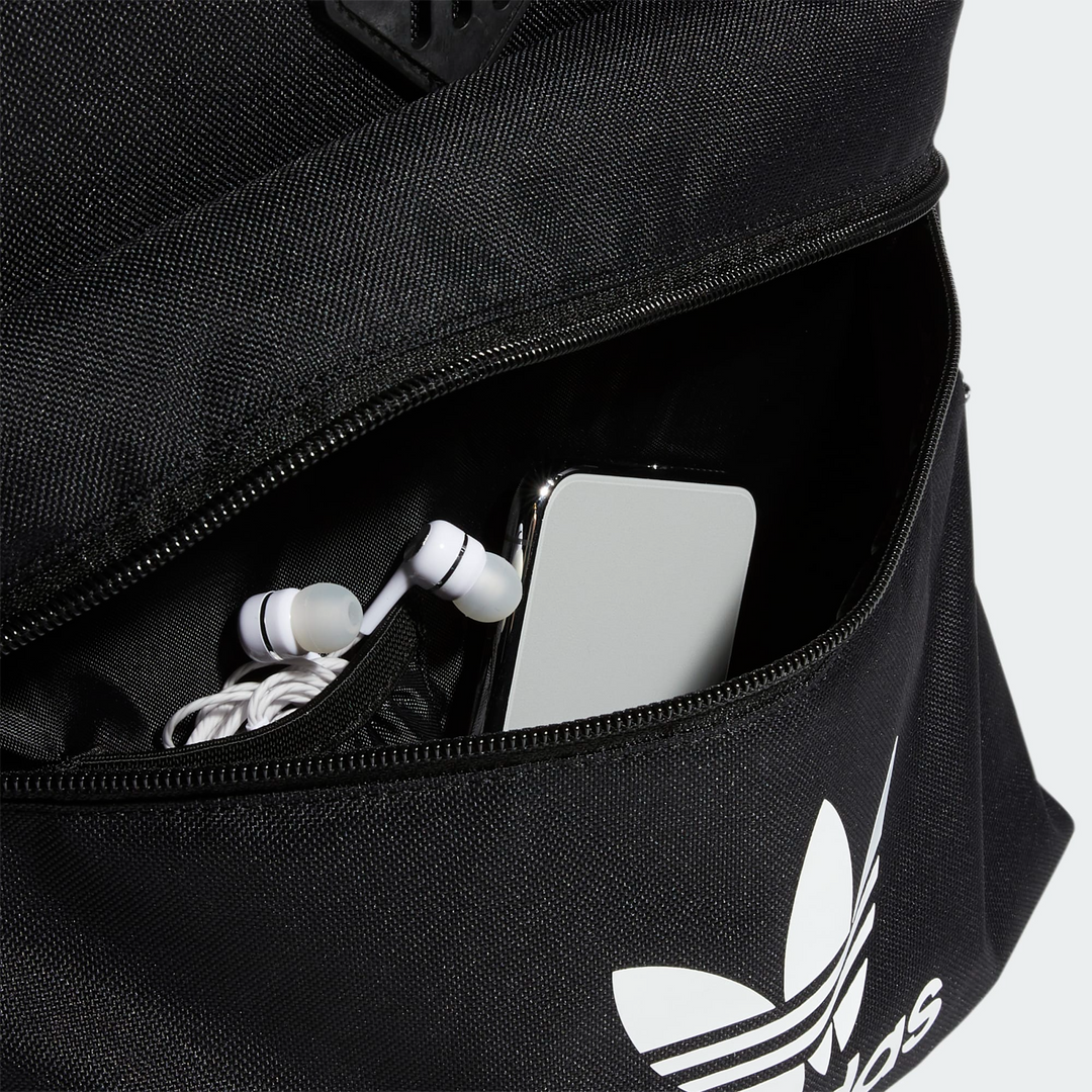 adidas classic trefoil backpack raw sand adidas Originals Trefoil 2.0 Backpack Black
