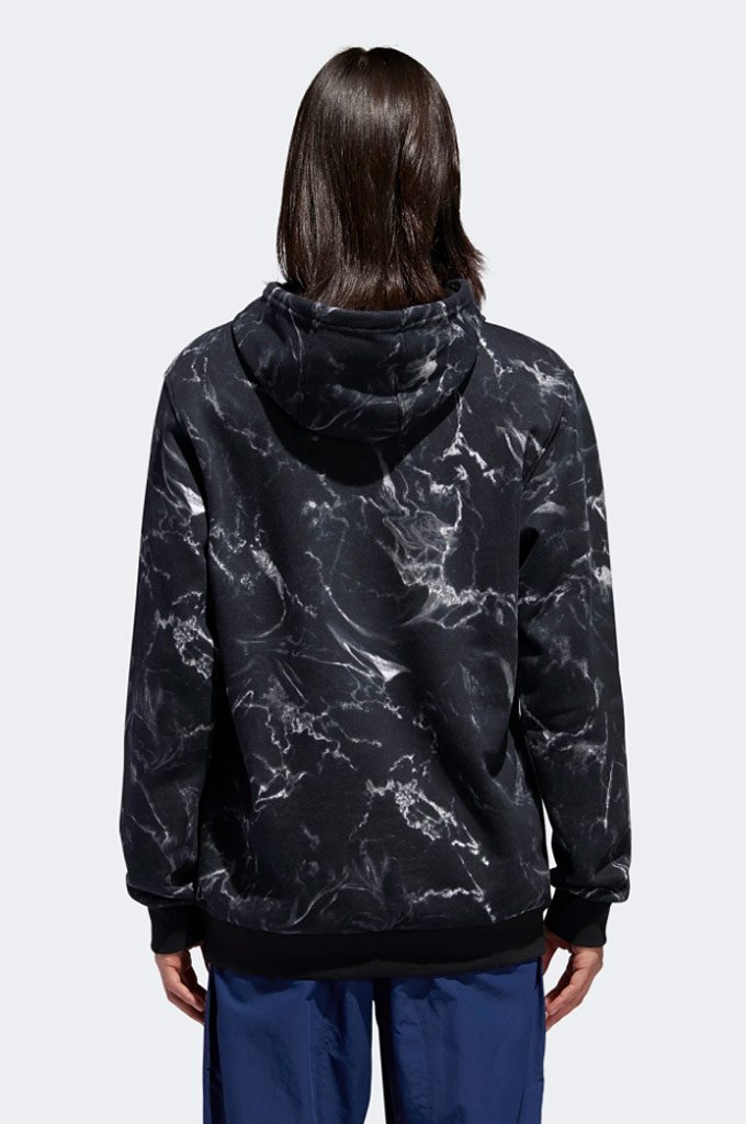 Adidas Marble Print Hoodie - Mainland Skate & Surf