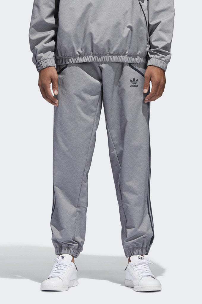 Adidas Dark Gray and Orange Track Pants 799 - Ragstock.com