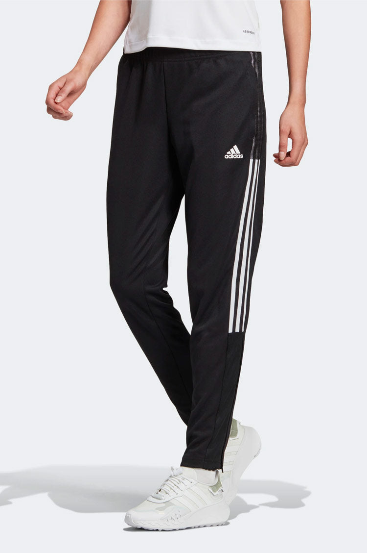 Adidas Women's Tiro 21 Training Pants Football Regular fit -Black/Pink-  Small