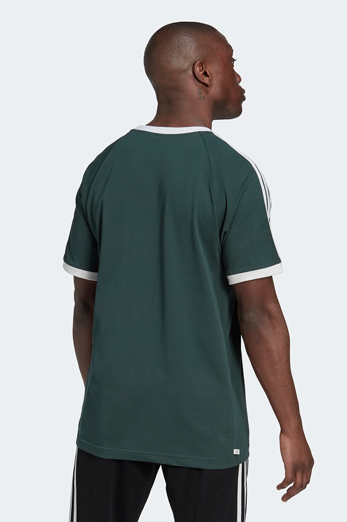 Green t top shirt adidas