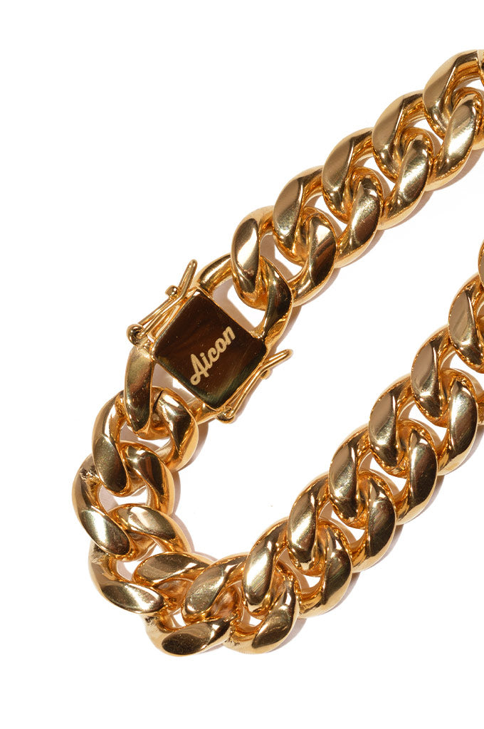 Aicon 16mm 8.5" Cuban Link Bracelet