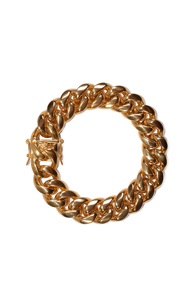 Aicon 16mm 8.5" Cuban Link Bracelet