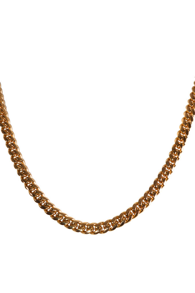 Aicon 10mm 30" Cuban Link Chain w/ Ice Clasp