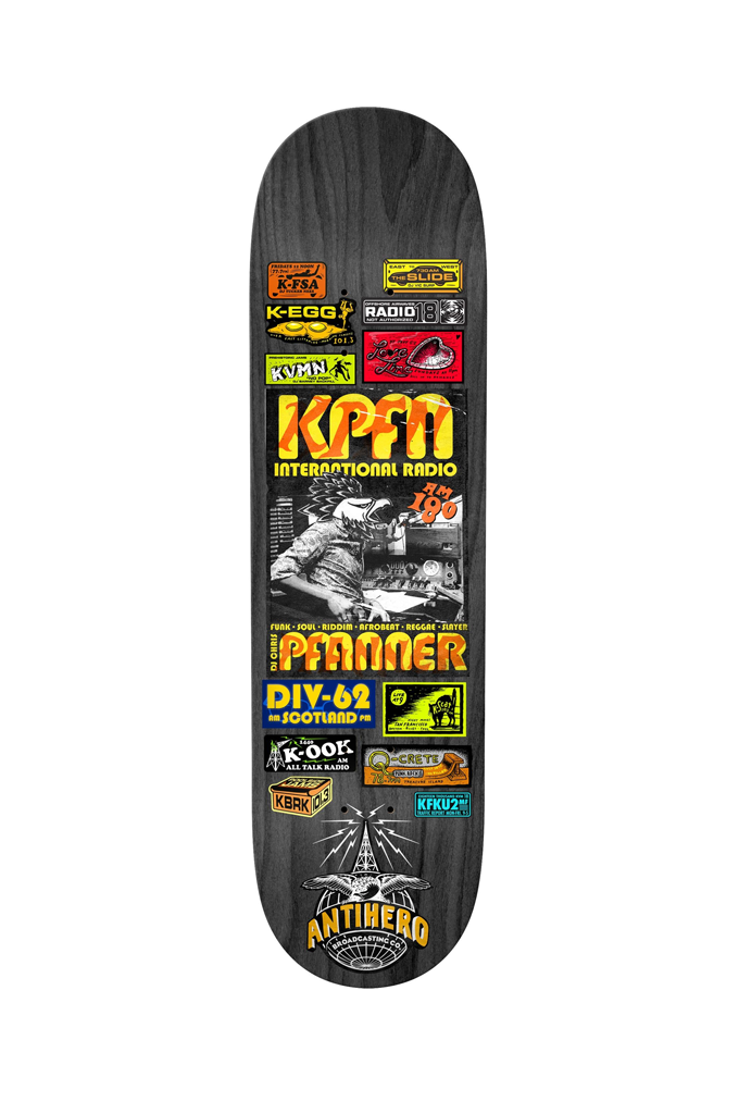 Anti Hero Pfanner Broadcasting 2 Deck 8.25"