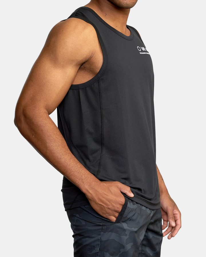 RVCA Sport Vent SL Deadline Tank Top