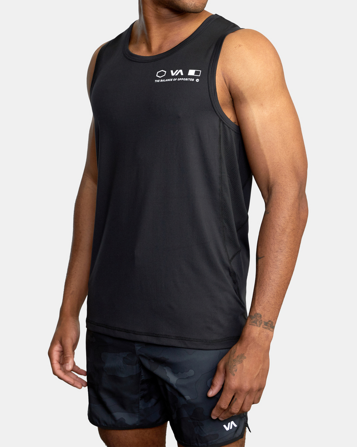 RVCA Sport Vent SL Deadline Tank Top
