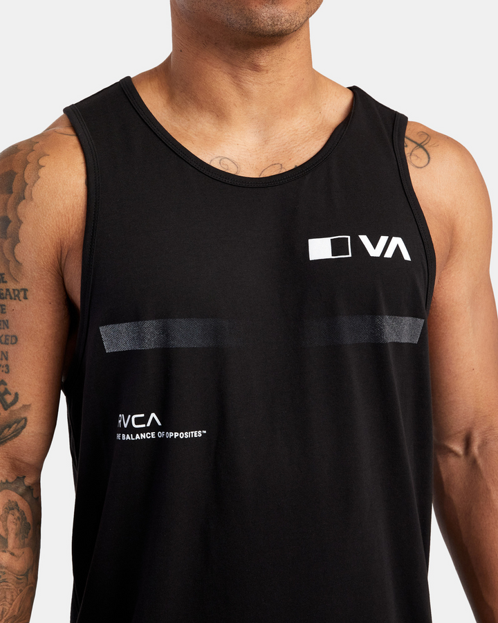 RVCA Pix Bar Performance Workout Tank Top