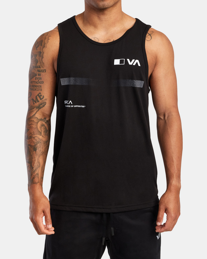 RVCA Pix Bar Performance Workout Tank Top