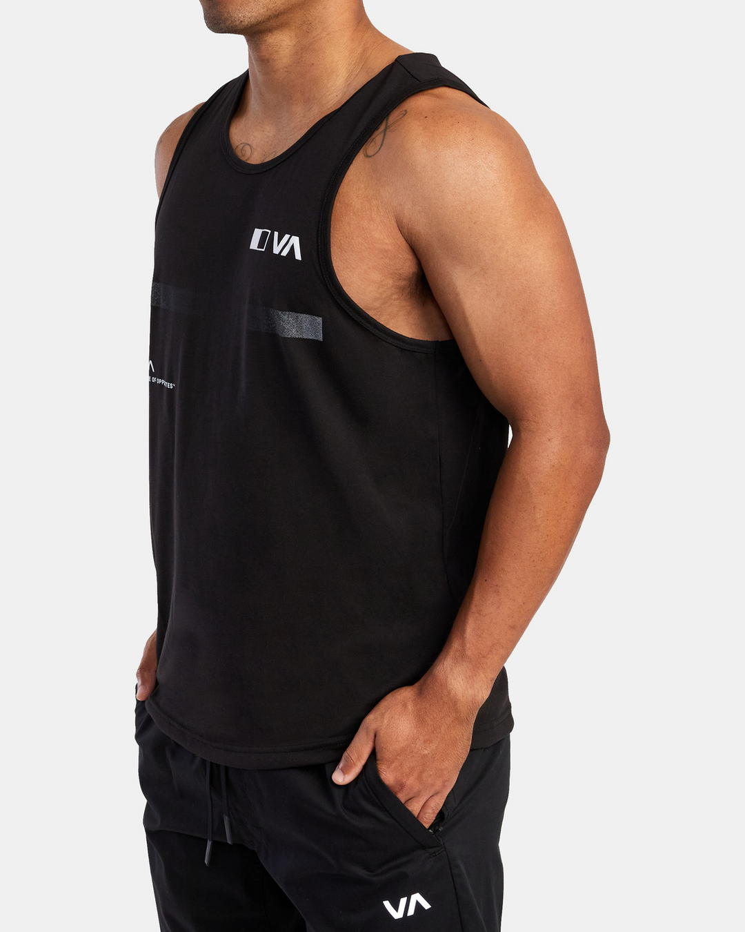 RVCA Pix Bar Performance Workout Tank Top