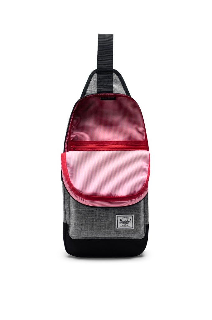 grey and red heritage herschel backpack Herschel Supply Co. Heritage Shoulder Bag