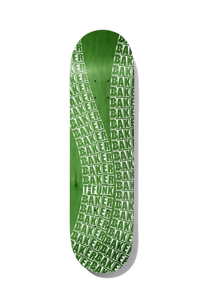 Baker T-Funk Wavy Green Deck 8.62"