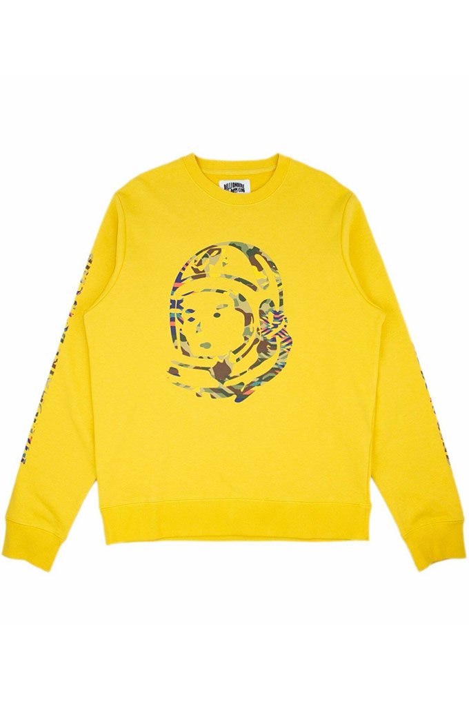 Billionaire Boys Club BB Camo Helmet Crewneck - Mainland Skate & Surf