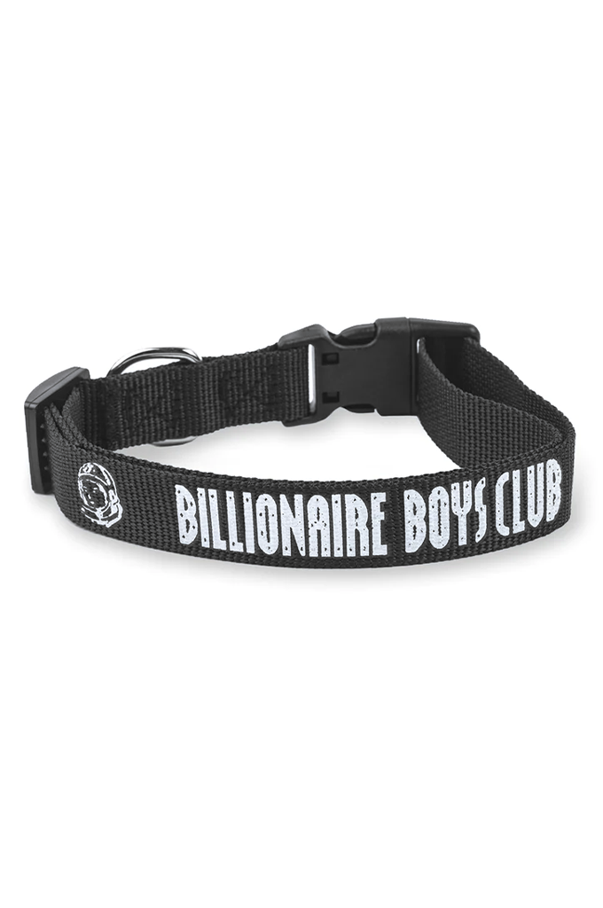 Billionaire Boys Club logo-buckle Leather Belt - Black