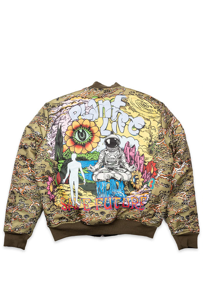 Billionaire Boys Club BB Phoenix Reversible Bomber Jacket