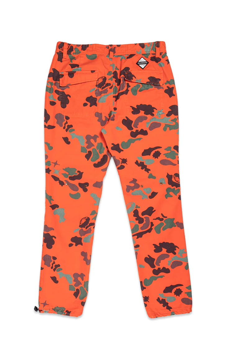 Boys orange 2025 cargo pants