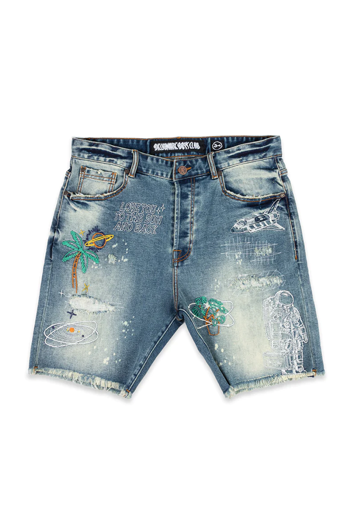 Jean shorts to club best sale