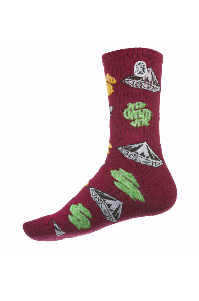 Billionaire Boys Club BB Diamond Dollar Socks