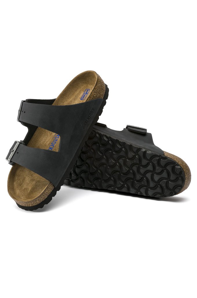 Birkenstock Arizona Soft Footbed Oiled Nubuck Leather Narrow Fit Unisex Sandals - Mainland Skate & Surf