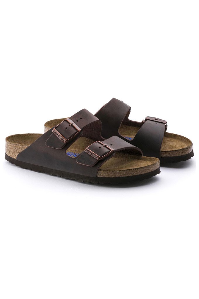 Birkenstock Arizona Soft Footbed Oiled Nubuck Leather Narrow Fit Unisex Sandals - Mainland Skate & Surf