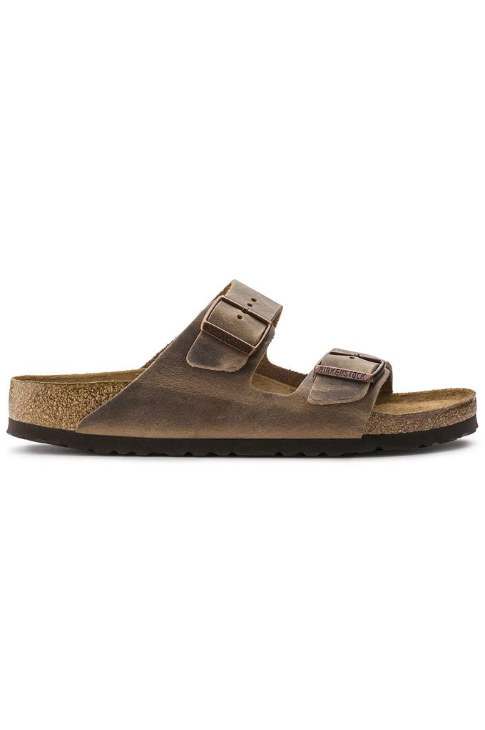 Birkenstock Arizona Soft Footbed Oiled Nubuck Leather Regular Fit Unisex Sandals - Mainland Skate & Surf