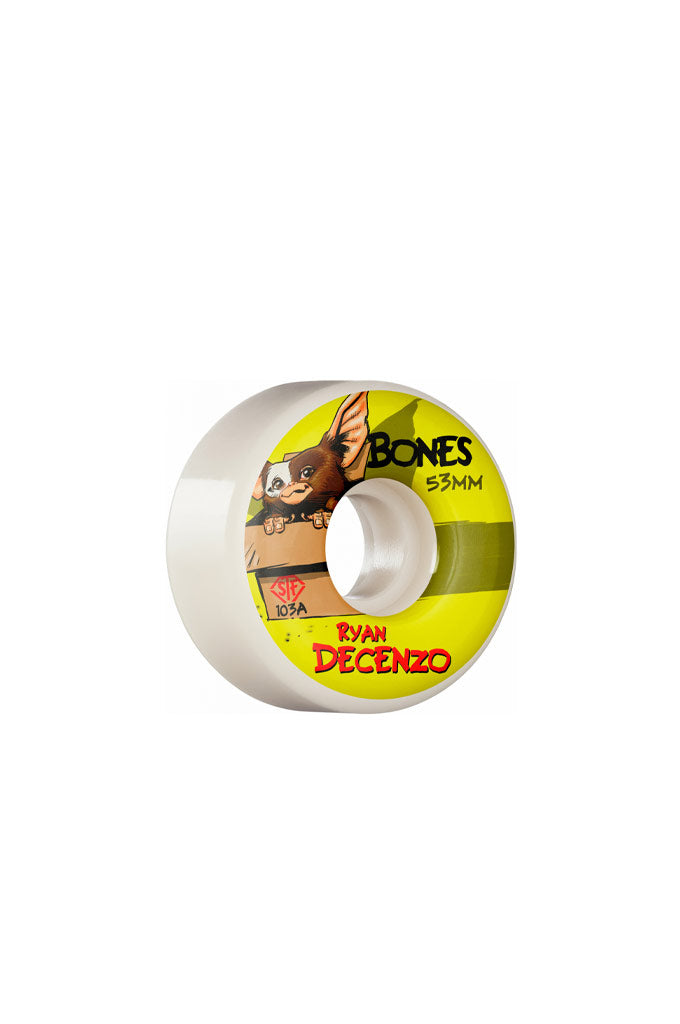 Bones Wheels Decenzo Gizzmo STF V2 Locks 103A 53mm Wheels