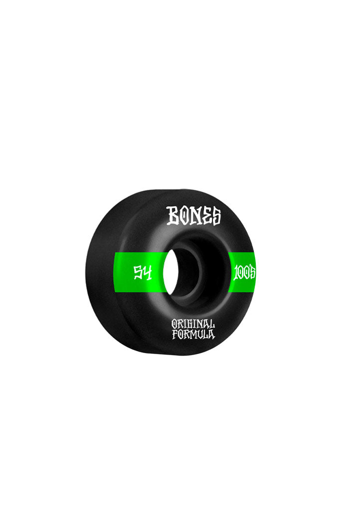 Bones Wheels 100's O.G. Formula V4 Wide 54mm Wheels