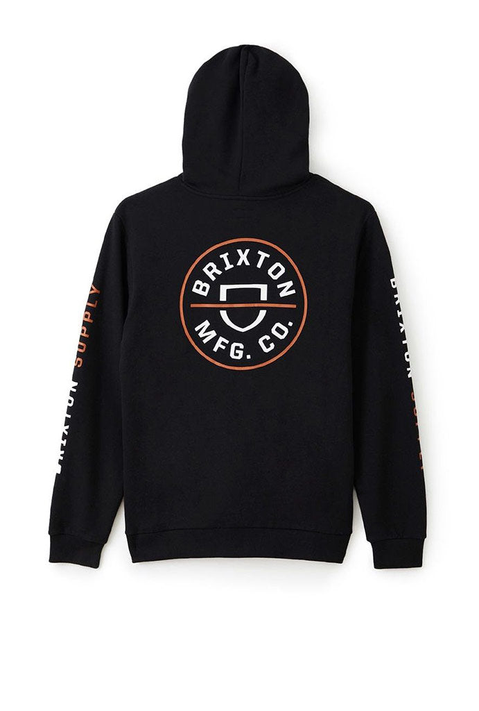 Brixton Crest Pullover Hoodie – Mainland Skate & Surf