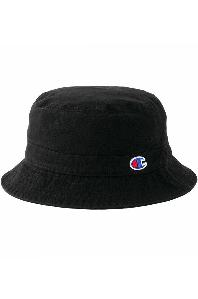 Champion Garment Washed Relaxed Bucket Hat, C-Logo– Mainland Skate & Surf