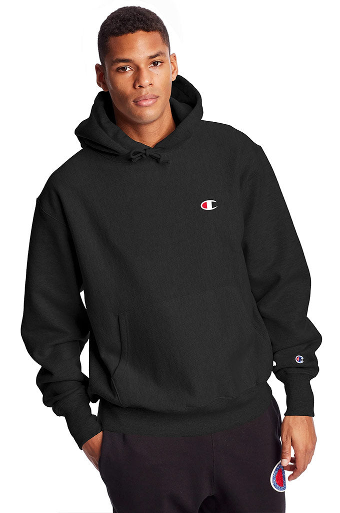 Champion Reverse Weave Pullover Hoodie, C Logo