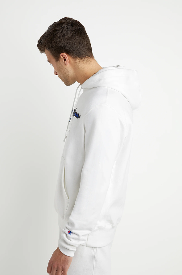 Champion Reverse Weave Pullover Hoodie, Chenille Logo