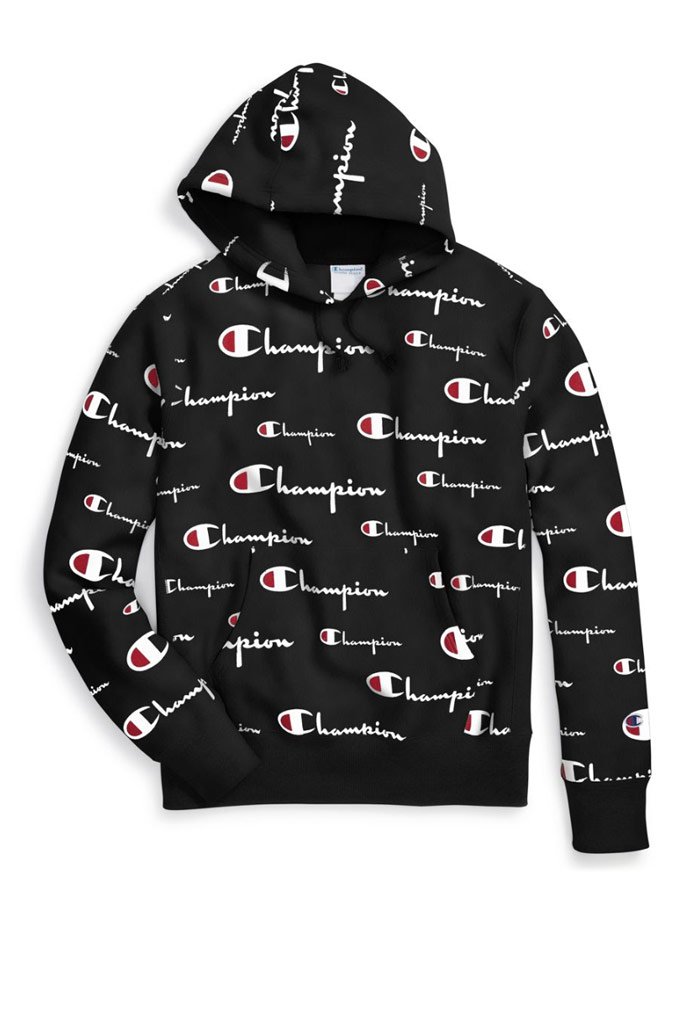 Champion sweater with champion all over it original Clearance